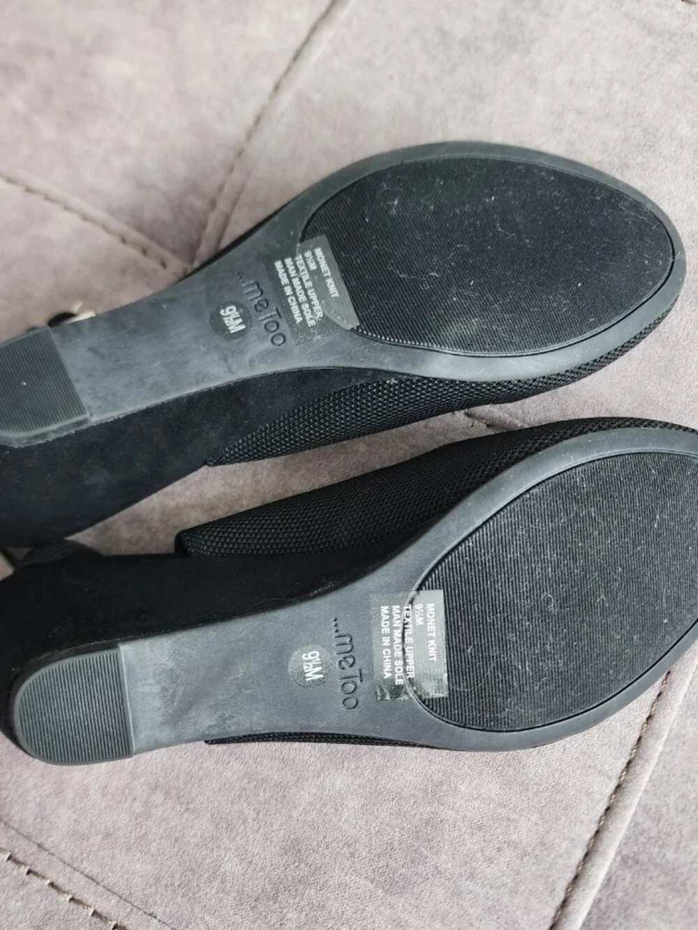 NEW Me Too Women's Monet Knit Wedge Shoes Size 9.5M